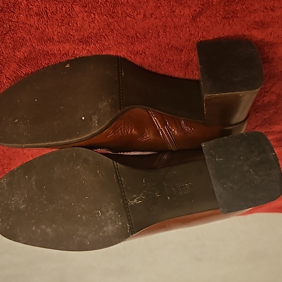 Sezane axelle ankle boot polished Carmel euro 39 - Picture 8 of 8